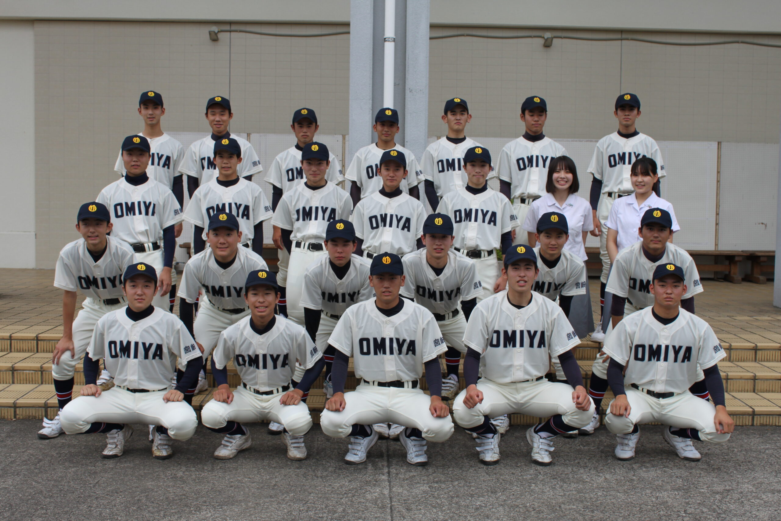 本校野球部の歴史と復刻ユニフォーム ‣ 宮崎県立宮崎大宮高等学校